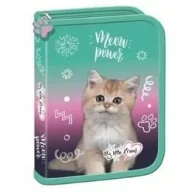 Piórniki - Piórnik dwuklapkowy bez wyposażenia Kitty Party - miniaturka - grafika 1