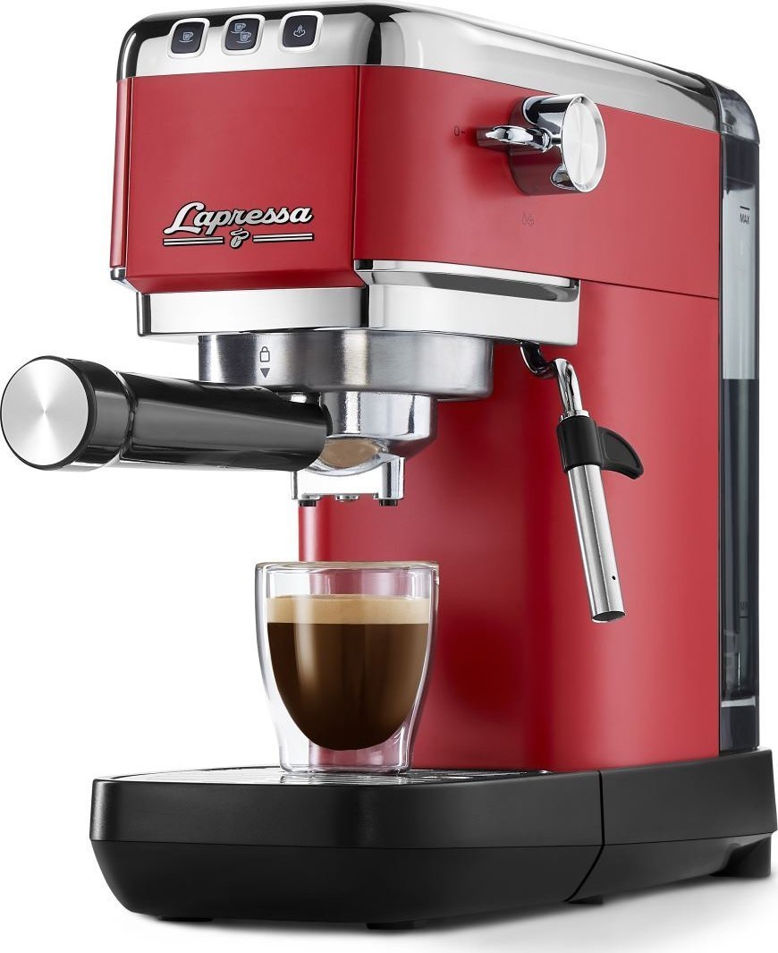 268019 Tchibo Portafilter machine LaPressa, red