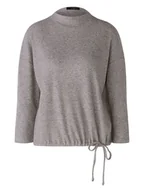 Swetry damskie - Oui Sweter w kolorze szarym - miniaturka - grafika 1