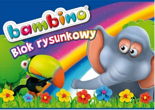 Bambino Blok rysunkowy A4 20 UNIPAP - Szkolne artykuły papiernicze - miniaturka - grafika 2