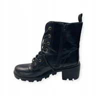 Botki damskie - Botki czarne damskie Shoedazzle 42 - miniaturka - grafika 1