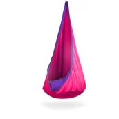 Fotele ogrodowe wiszące - Hamak Hamaka.eu Závěsná houpačka pro děti Kolor: różowy - miniaturka - grafika 1