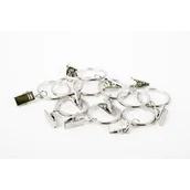 Karnisze - Kółko cichobieżne +żabka fi19 efekt stal 10 szt. SP GO/ON! - miniaturka - grafika 1