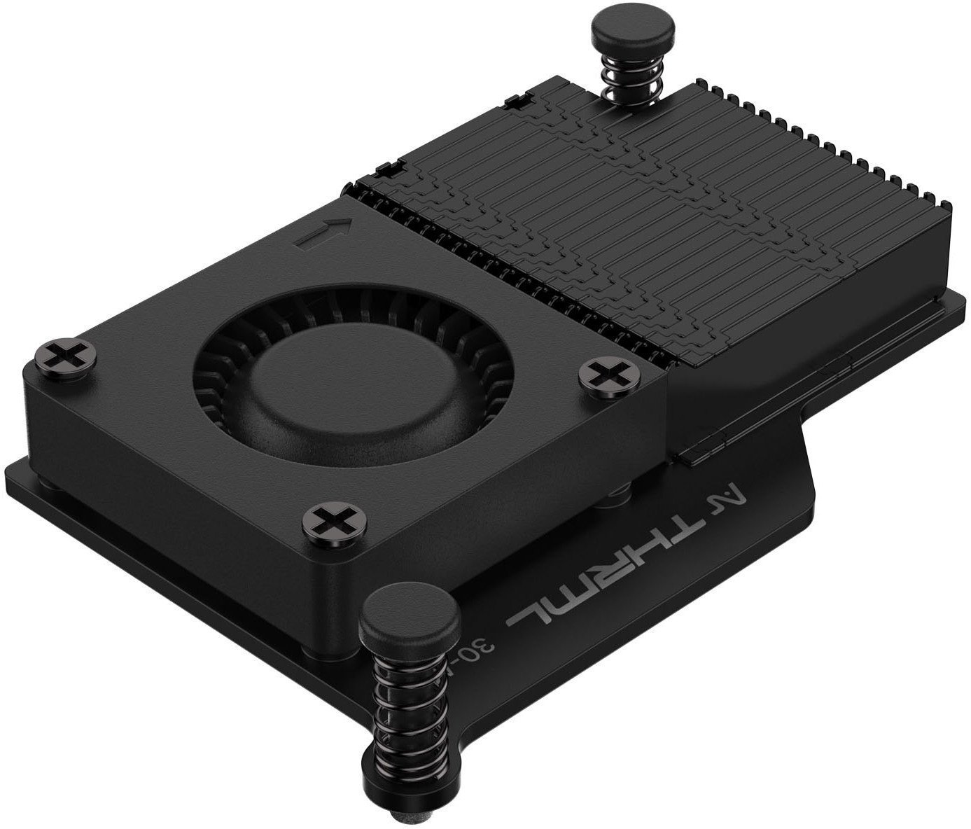 Argon THRML ventiliatorius, skirtas Raspberry Pi 5 su aušintuvu - juodas - 30 mm AN-24393