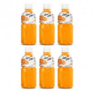 Jumi Jumi Napój pomarańcza z nata de coco Zestaw 6 x 320 ml - Soki i napoje niegazowane - miniaturka - grafika 1