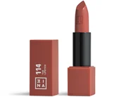 Szminki - 3INA MAKEUP 3INA Makeup - Vegan - Cruelty Free - The Lipstick 114 - długotrwała pomadka do ust - matowa pomadka - wodoodporna - mocno pigmentowana pomadka - jasnobrązowa - matowana The Lipstick 114 - miniaturka - grafika 1
