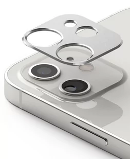 Ringke Nakładka na Obiektyw Ringke Camera Styling do iPhone 12 Mini Silver - Pozostałe akcesoria do telefonów - miniaturka - grafika 1
