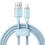Kable USB - Kabel USB - Lightning MCDODO CA-3641 1.2 m Niebieski - miniaturka - grafika 1