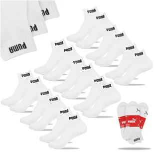 Puma Skarpety Quarter Zakostki Bawełna 9 par 88749802 Rozmiar 43/46 - Skarpetki męskie - miniaturka - grafika 1