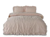 Pościel - Limasso Pościel bawełniana CAMELLO ROSES/200x220(P) STONEWASHED POBAWSTONE/200X220/CAMELLO - miniaturka - grafika 1