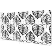 Podkładki na biurko - Mata ochronna na biurko Liść monstery 90x45 cm - miniaturka - grafika 1