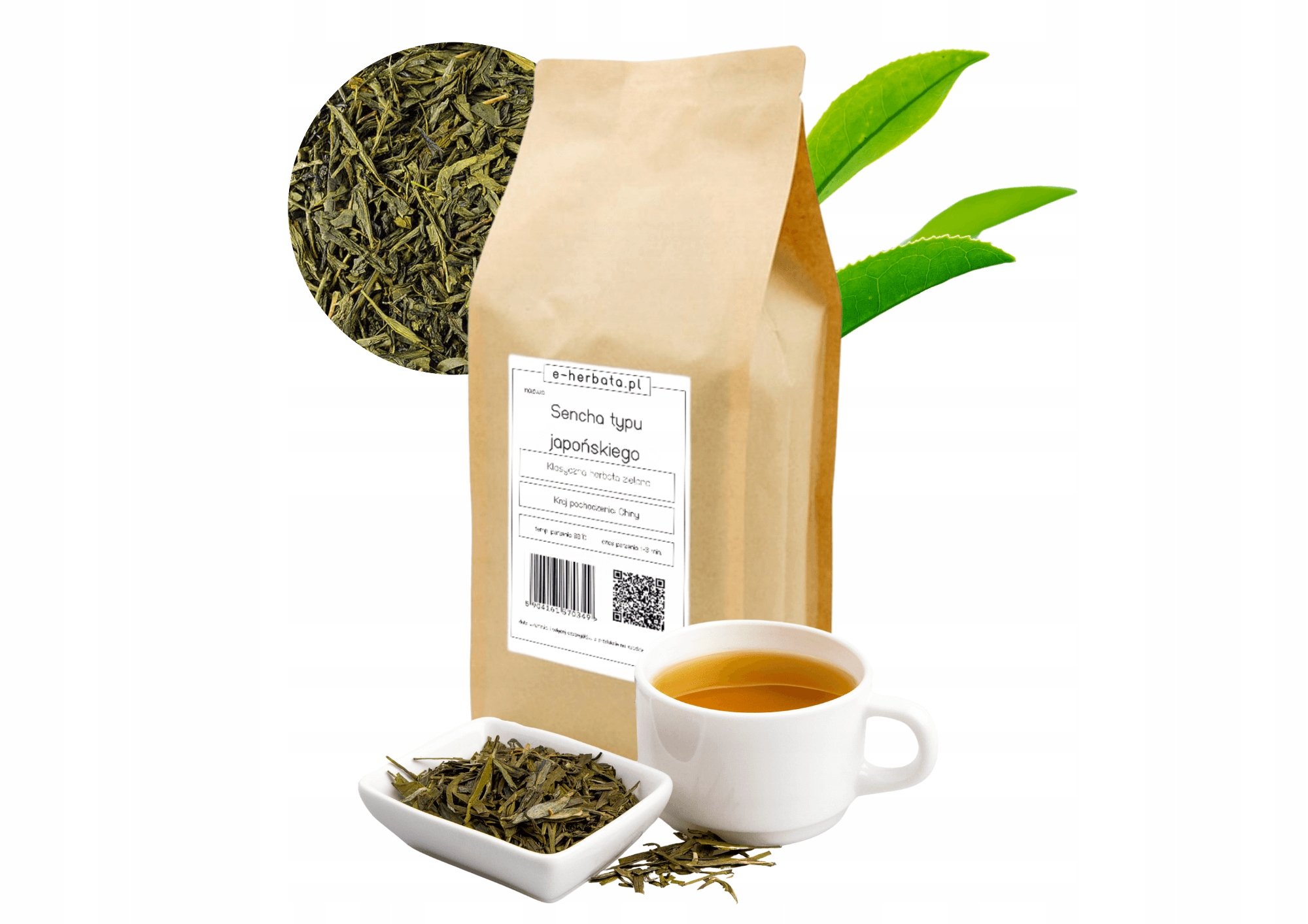 Herbata zielona 0,5 kg Sencha typu japońskiego