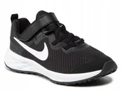 Buty dla dziewczynek - BUTY dziecięce NIKE REVOLUTION 6 DD1095-003 R.28 - miniaturka - grafika 1