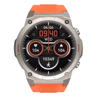 Smartwatch - HiFuture FutureGo Mix2 Pomarańczowy - miniaturka - grafika 1