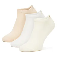 Skarpetki damskie - ROXY AS_ROXY_09S_SS25 (3-PACK) Beżowy - miniaturka - grafika 1