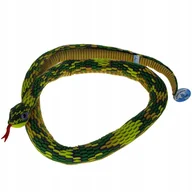 Maskotki i pluszaki - Barwne Zoo: Maskotka Wąż 180cm (93258) zielono - żółty - miniaturka - grafika 1