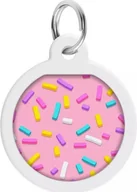 Odblaski i adresówki - Collar WAUDOG Smart Adresówka Dla Psa Koło Marshmallow 25mm - miniaturka - grafika 1