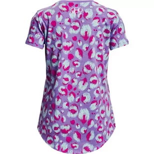 Koszulka dziewczęca Under Armour Live Fierce Instinct Print SS - Koszulki dla dziewczynek - miniaturka - grafika 2