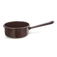 Rondle - Orion Garnek rondel rondelek emaliowany 0,6L BRĄZOWY 113166 - miniaturka - grafika 1