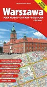 Atlasy i mapy - GAUSS Warszawa - plan miasta (skala: 1:28 000) - Opracowanie zbiorowe - miniaturka - grafika 1