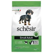 Sucha karma dla psów - Schesir Dog Small Adult, z jagnięciną - 2 kg - miniaturka - grafika 1