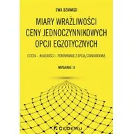Ekonomia - Dziawgo Ewa Miary wrażliwości ceny jednoczynnikowych opcji... - miniaturka - grafika 1