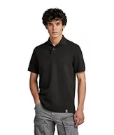 Koszulki męskie - G-STAR RAW Męska koszulka polo Essential (dk Black D287-6484), XL, Czarny (Dk Black D287-6484), XL - miniaturka - grafika 1