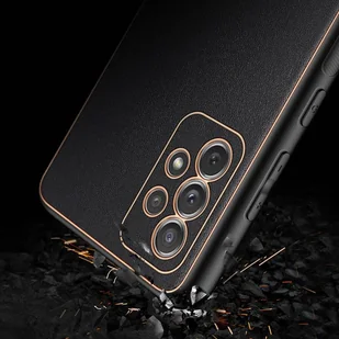 Dux Ducis Yolo eleganckie etui pokrowiec ze skóry ekologicznej Samsung Galaxy A72 4G czarny - Etui i futerały do telefonów - miniaturka - grafika 11