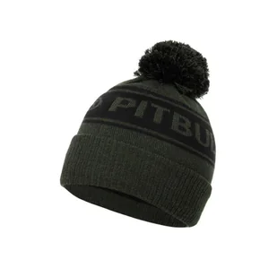 Czapka zimowa Vermel Pit Bull R - Oliwkowa/Czarna - Odzież taktyczna i umundurowanie - miniaturka - grafika 1