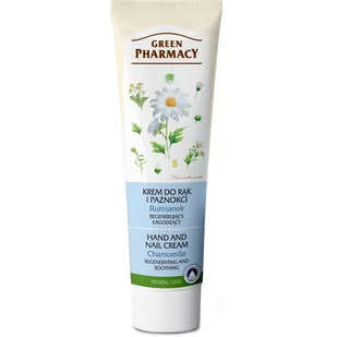 Green Pharmacy Hand Care Chamomile krem regenerująco-kojący do rąk i paznokci 0% Artificial Colouring 100 ml - Kremy i maski do rąk - miniaturka - grafika 1