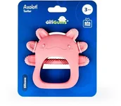 Gryzaki dla dzieci - Gryzak Aksolotl różowy - miniaturka - grafika 1