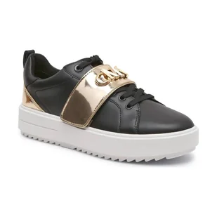 Michael Kors Trampki EMMETT STRAP z dodatkiem skóry - Trampki damskie - miniaturka - grafika 1