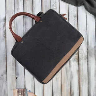 VEGE TORBA MĘSKA NA LAPTOPA DO RĘKI I NA RAMIĘ PAOLO PERUZZI E-04-MC - Torby na laptopy - miniaturka - grafika 1