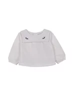 Bluzki dla niemowląt - Gocco Koszula Unisex Dziecko Specjalna Szyja, Złamany biały, 6-9 miesięcy - miniaturka - grafika 1