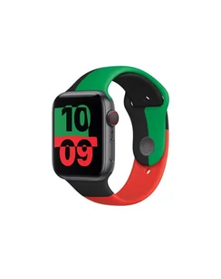 Apple Pasek sportowy z kolekcji Black Unity do koperty 44 mm rozmiar standardowy MJ4W3ZM-A - Akcesoria do smartwatchy - miniaturka - grafika 2