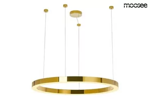 Moosee Moosee MOOSEE lampa wisząca RING LUXURY 110 złota - LED, chromowane złoto MSE010100110 MSE010100110 MSE010100110 - Lampy sufitowe - miniaturka - grafika 1