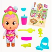 Cry Babies Magic Tears - Beach Babies Lora Tm Toys - Lalki dla dziewczynek - miniaturka - grafika 1