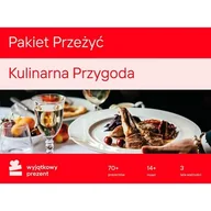 Vouchery - Karta podarunkowa WYJĄTKOWY PREZENT Pakiet Przeżyć - Kulinarna Przygoda - miniaturka - grafika 1