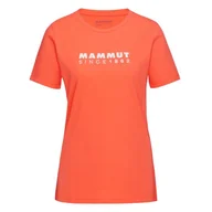 Koszulki sportowe damskie - Koszulka damska Mammut Core T-Shirt Women Logo Rozmiar: M / Kolor: czerwony/pomarańczowy - miniaturka - grafika 1