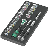 Klucze i nasadki - Wera 05150111001 klucz zapadkowy 23 szt. Czarny, Zielony - miniaturka - grafika 1