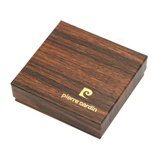 Portfel Uniwersalny Sakieweczka ,,Na Bilon,, KOMIN Pierre Cardin Skóra Licowa 2238 CZARNY 8 x 7 x 2,5 [cm] - Portfele - miniaturka - grafika 7