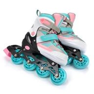 Rolki - Meteor Rolki Invert  błękitne r 34-37 22343 - miniaturka - grafika 1