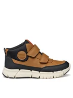 Buty dla chłopców - Geox Trzewiki J Flexyper J569BA 0ME32 C6002 D Brązowy - miniaturka - grafika 1