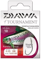 Inne akcesoria dla wędkarzy - Tournament Trout 0,25mm Nr.2 Haczyk z Przyponem 10 - miniaturka - grafika 1