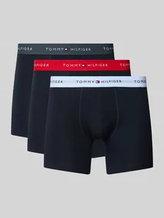 Obcisłe bokserki z mieszanki bawełny w zestawie 3 szt. - Majtki męskie - miniaturka - grafika 1