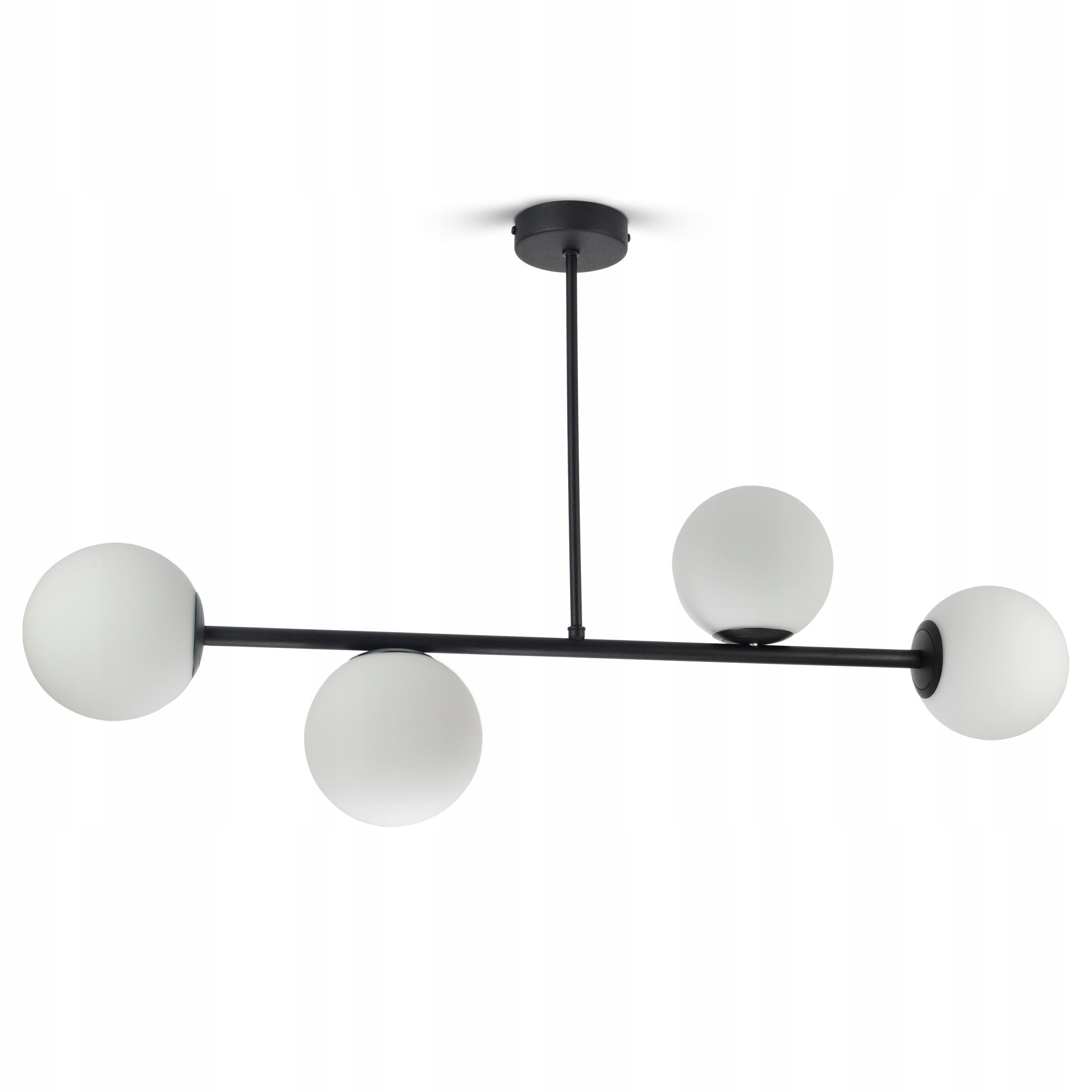 Lampa Sufitowa Żyrandol Plafon Full Globe Glass 561-J4 G9 Białe kule LED