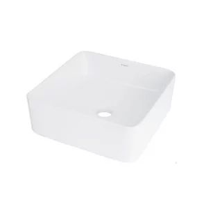 Deante Jasmin Umywalka nablatowa 34,5x34,5 cm biała CDJ6U3S - odbiór osobisty: Kraków, Świebodzin - Umywalki - miniaturka - grafika 1