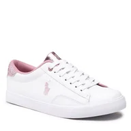 Trampki damskie - Tenisówki Polo Ralph Lauren Theron V RF104103 Biały - miniaturka - grafika 1