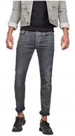 Spodnie męskie - G STAR RAW SPODNIE JEANSY SZARE RURKI 30/34 JSH - miniaturka - grafika 1