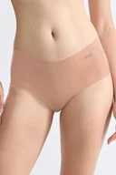 Majtki damskie - 2 sztuki bezszwowych majtek Sloggi Zero Microfibre Shorts beżowe M - miniaturka - grafika 1